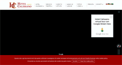 Desktop Screenshot of hotelcalissano.com